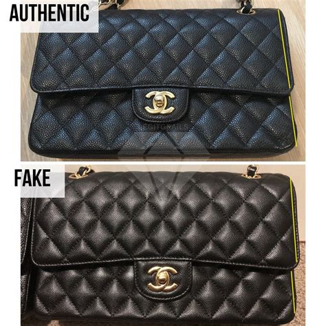 chanel classic bag 真 假|Chanel purse authenticity.